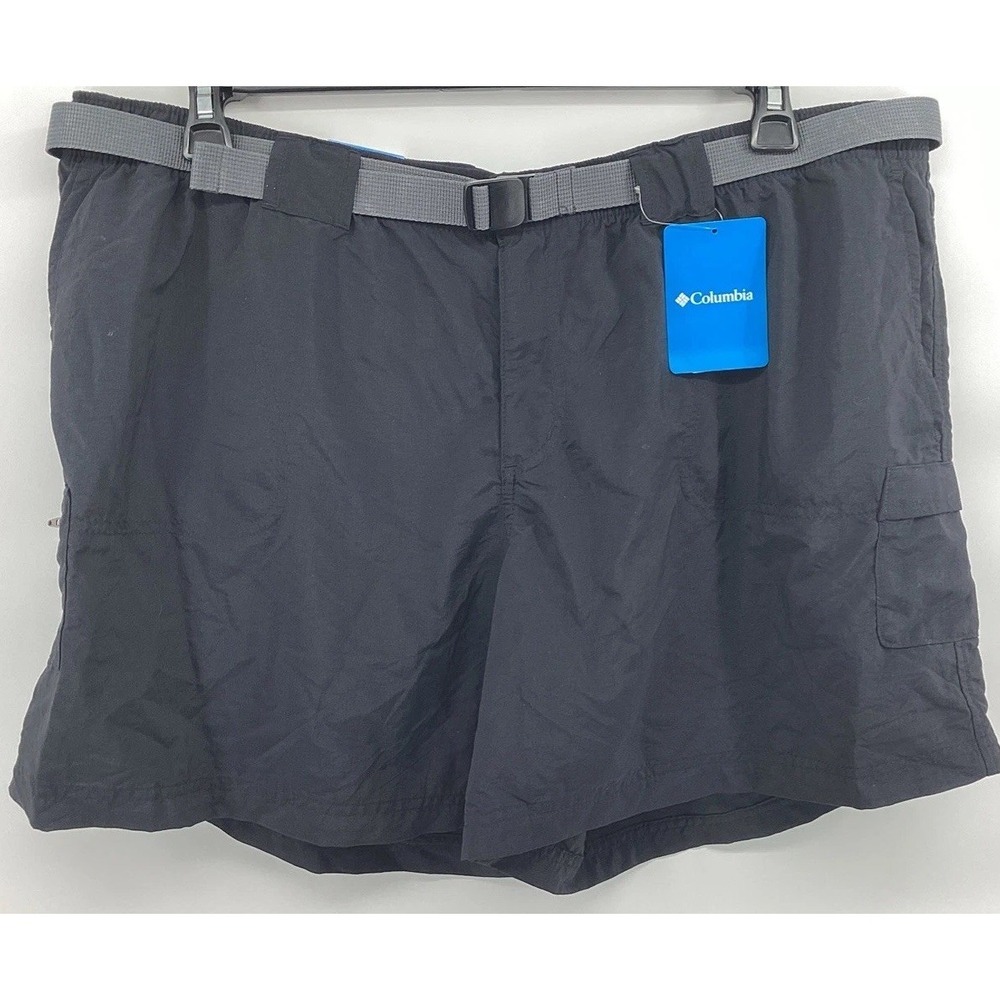 NWT Columbia Sandy River Women's Cargo Shorts Black Size XXL 6" Inseam